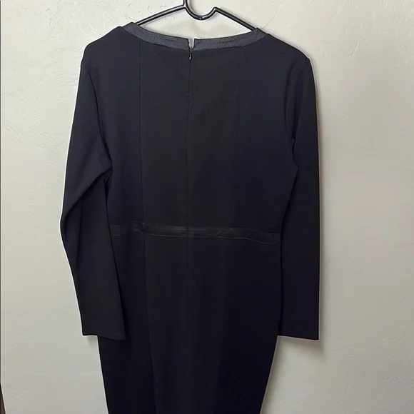 Kardashian Kollection Elegant Black Long Sleeve Dress - Picture 4 of 7